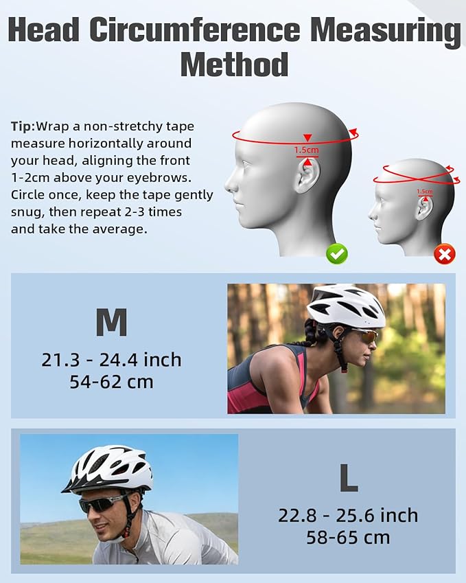 Zacro Adult Bike Helmet Lightweight for Men Women Comfort with Pads&Visor, Certified Bicycle Helmet for Adults Youth Mountain Road Biker