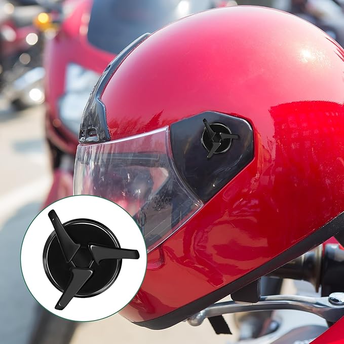 12 PCS Motorcycle Helmet Visor Screws, Motorcycle Helmet Screws with 12PCS Rubber Washers Motorcycles Helmets Accessories Helmets Visor Replacement Set for Motor Bike