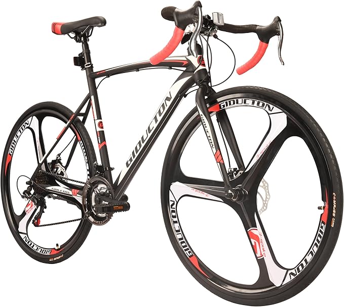 EUROBIKE Mens Road Bike, YH-XC550 Road Bike for Men, 54cm Frame Bicycle, 700C Wheels,Urban Commuter Bikes
