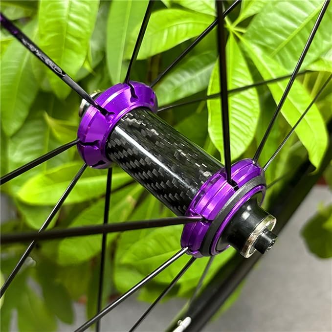 Road Bike Carbon Wheels 700C 30/40/50mm Double Layer Bike Rim Aluminum Alloy Quick Release C/V/Rim-Brake Bike Wheels 7-12 Speed Wheelsets