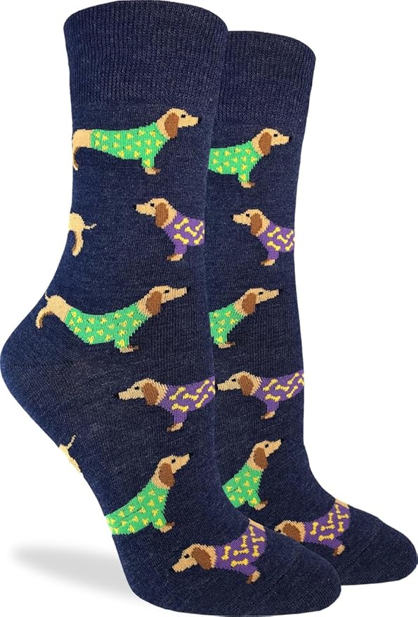 Good Luck Sock Novelty Crew Socks for Adults - For Men, Women and Teens