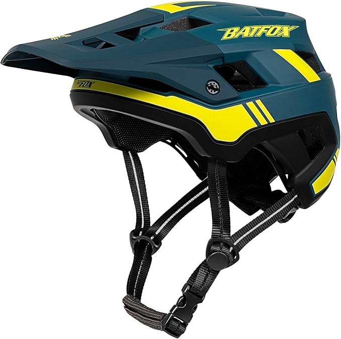 BATFOX Bike Helmet,Mountain Bike Helmet Helmets for Men Women Adults Youth