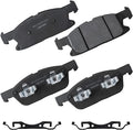 Bendix Premium SBC2180 Ceramic Front Brake Pads for Ford Edge 2019, Edge 2024-2021, Lincoln Nautilus 2022-2019