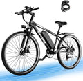 ASKGO Electric Bike for Adults, 1500W Peak Mountain Ebike with 25 MPH, 65 Miles Range, 7 Speeds, 48V 10.4Ah Removable Battery Ebike, 26" Electric Bicycle for Commute