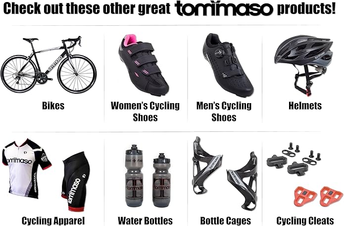 Tommaso Pista SPD & Peloton Shoes for Women—2 in 1—Fit for Peloton, Spin & Indoor Bikes—Install Your Own Delta or SPD Cleats Essential Bike Accessories for Cyclebar & Soulcycle
