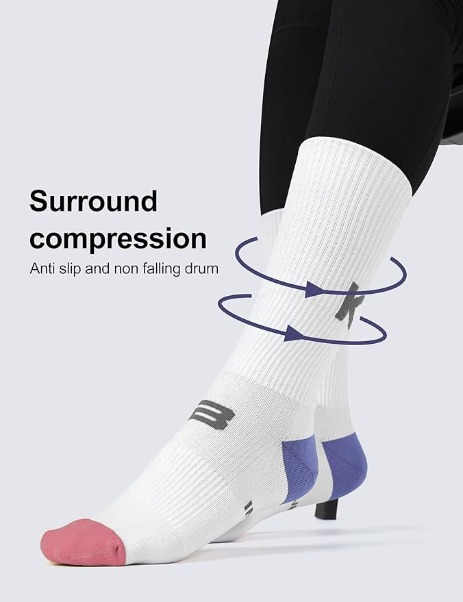 INBIKE Sports Socks Road Bike Cycling Hiking Socks Compression Socks Running Socks Women Men Anti Blisters