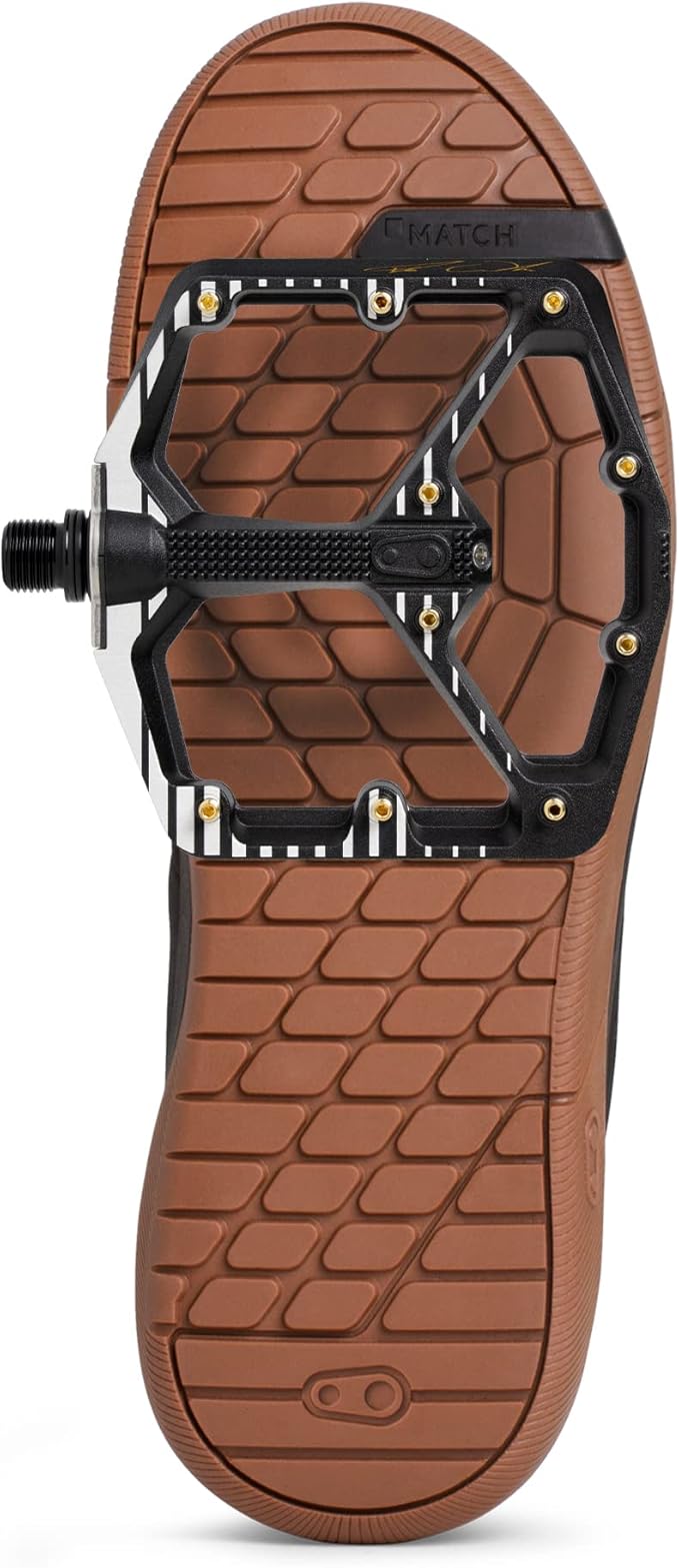 Crankbrothers Stamp Flat MTB Pedals - Size-Specific, Lightweight, Versatile, Durable Bike Pedals