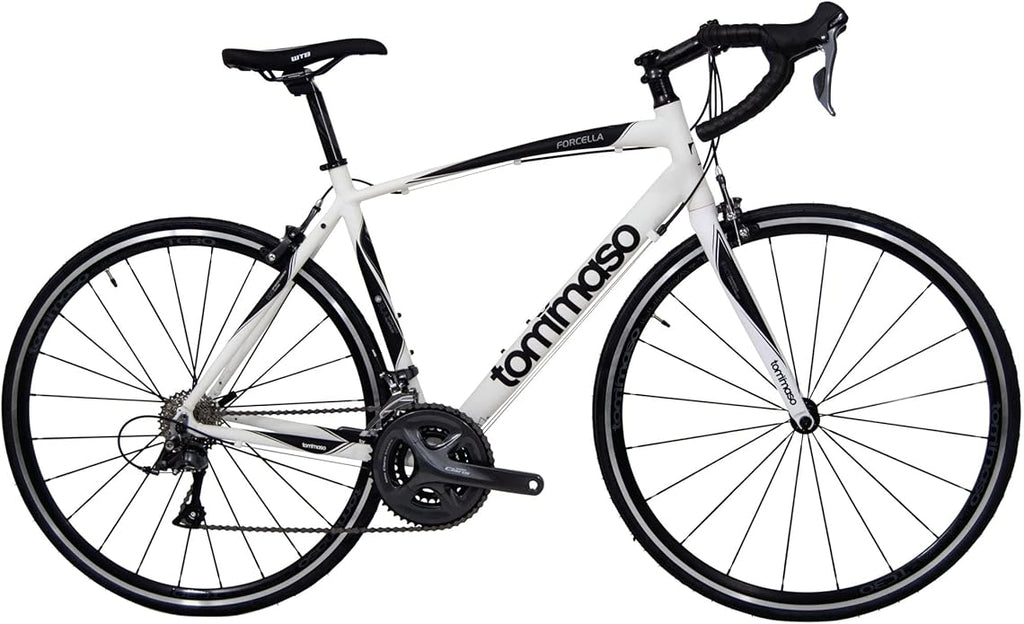 Tommaso Forcella Sport Bike Performance Aluminum Road Bike Carbon Shimano Claris 24 Speeds Road Bicycle Men Road Bikes for Men
