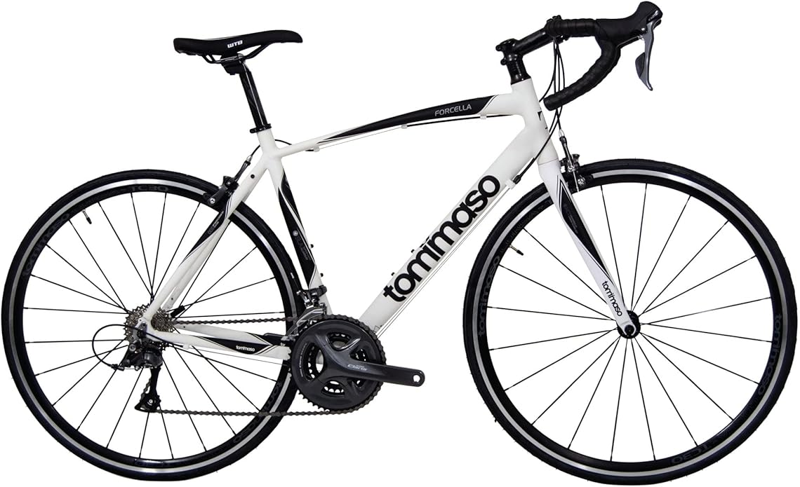 Tommaso Forcella Sport Bike Performance Aluminum Road Bike Carbon Shimano Claris 24 Speeds Road Bicycle Men Road Bikes for Men