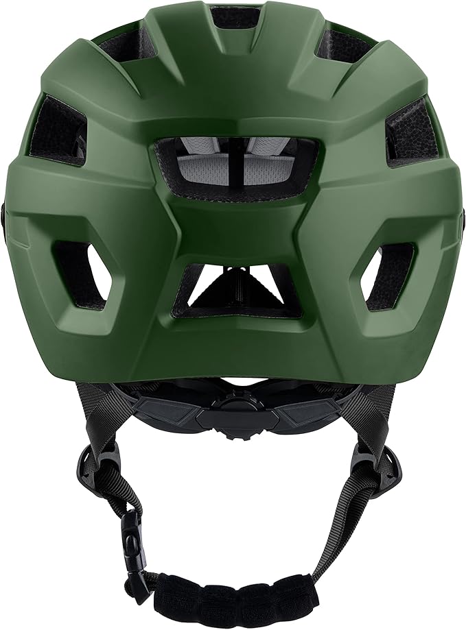Retrospec Rowan Mountain Bike Helmet with Adjustable ErgoKnob Fit System - 14 Ventilation Ports, Removable Visor & EPS Foam Interior - Lightweight MTB Protection