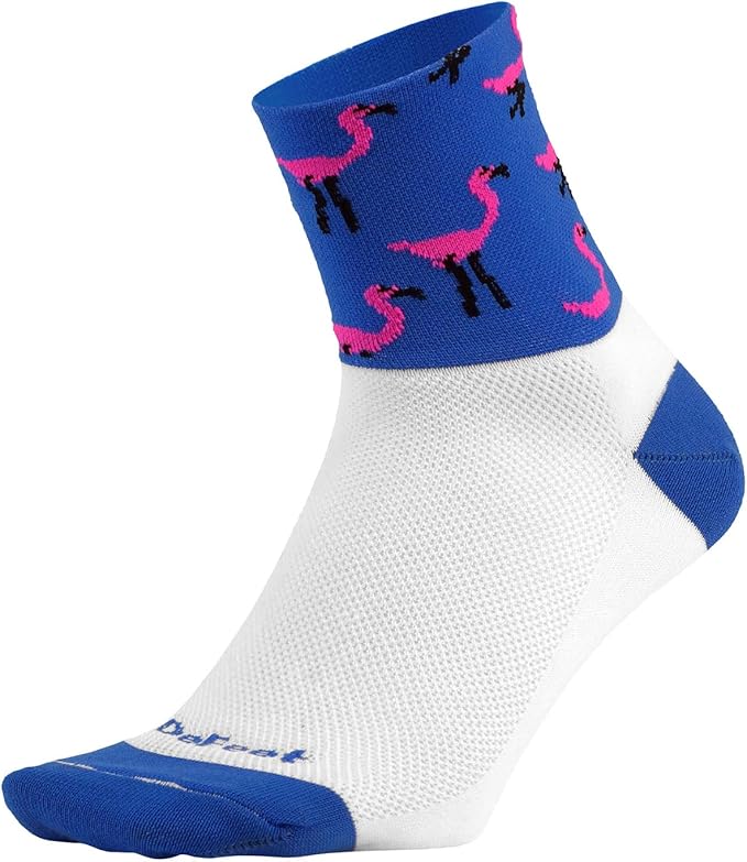 DEFEET | Aireator 3" Patterned Cycling Socks | For Biking, Running, & Everyday Adventures
