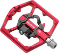 Mountain Bike Pedals- Dual Function Bicycle Flat Pedals and Clipless Pedals- 9/16" Platform Pedals Compatible with SPD for Road Mountain BMX Bike
