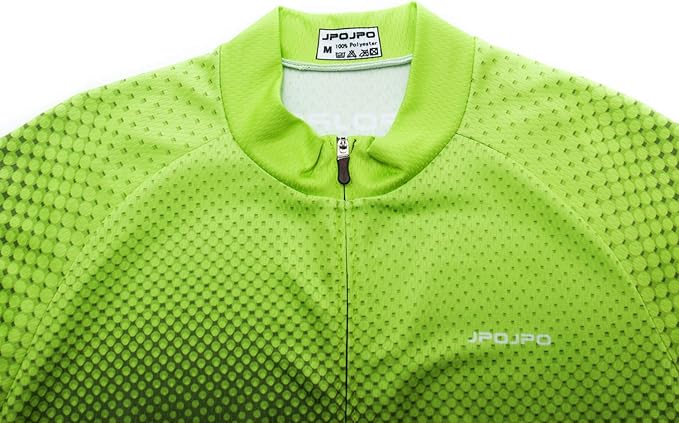 JPOJPO Men's Cycling Jersey Bike Shirt Short Sleeve MTB Summer Clothing Bicycle Tops Jacket S-3XL