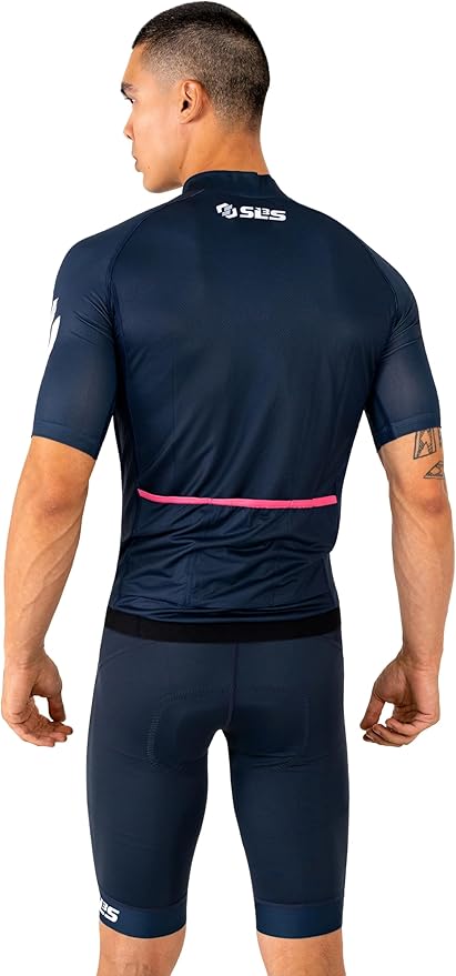 SLS3 Bike Jersey for Men Cycling – Men's Cycling Jersey Short Sleeve – Lightweight Road Bike Shirts
