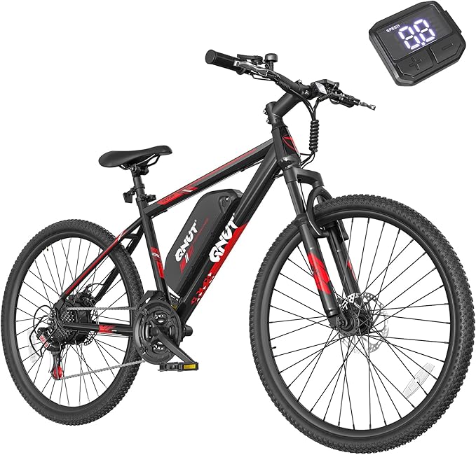 Electric Bike for Adults & Teens - 350W 26" Victor Ebike - 21-Speed, 20Mph Up to 40Miles with Dual Disc Brakes, Commuter E-MTB for Men Women | UL 2849 Certified