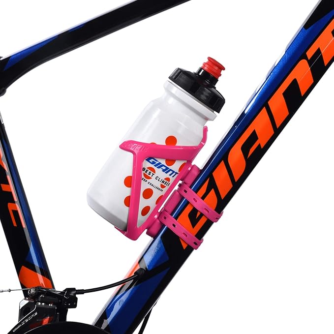 ZONKIE Bike Bottle Cage Mounting Base, Cup Mounting Base for Many Kinds Bikes, Fits Most Stroller Drink Holder, Silicone Material, Many Colors are Available.