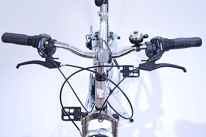 Columba 26 Inch Alloy Folding Bike w.18 Speed & Double Suspension