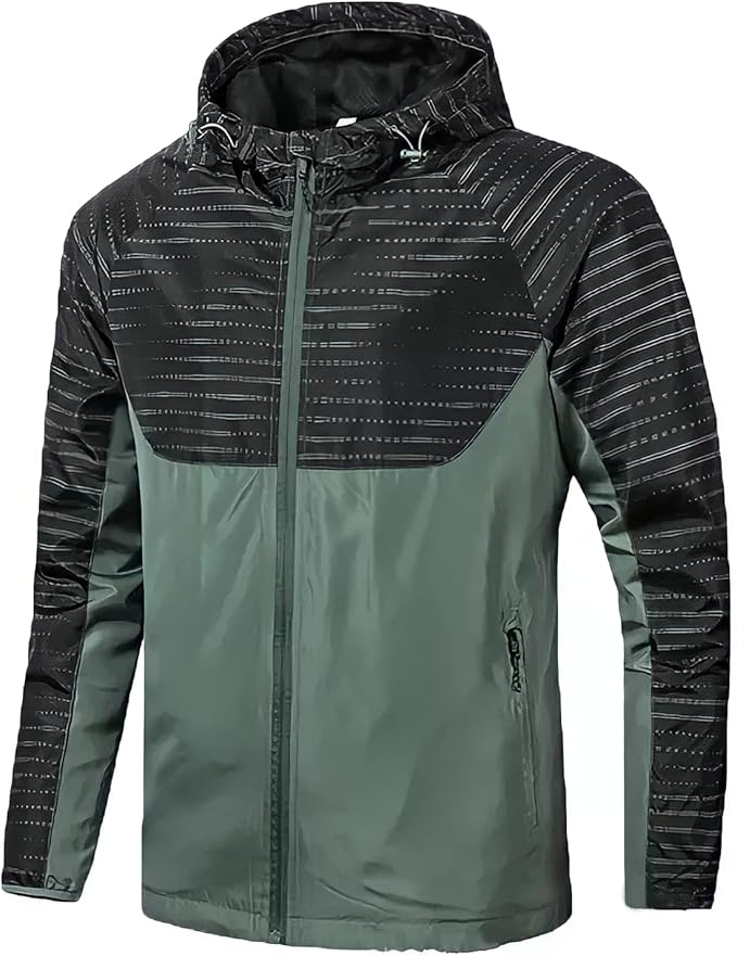 Men’s Mountain Biking Jacket – Lightweight, Breathable, Windproof, Water-Resistant MTB Shell