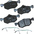 Bendix Premium SBC843 Ceramic Front Brake Pads for Ford Escape 2007-2001, Mazda Tribute 2006-2001, Mercury Mariner 2007-2005