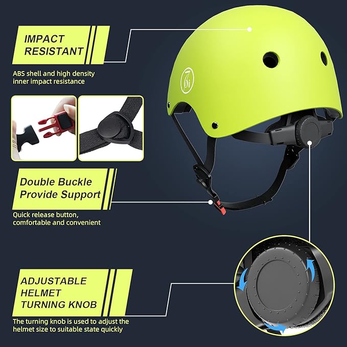 67i Bike Helmet Skateboard Helmet for Adult Cycling Bicycle Scooter Helmets for Men Women Adjustable for Multi-Sport Bicycle Scooter Inline Cycling Skateboarding