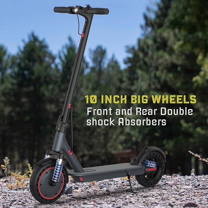 8.5" E Scooter for Adults 19/22 MPH 350/500W Motor 187.2/288.6/441WH Battery, Motorized Scooter Up to 22 Miles Range, Foldable Bearing 265 LBS/APP Control