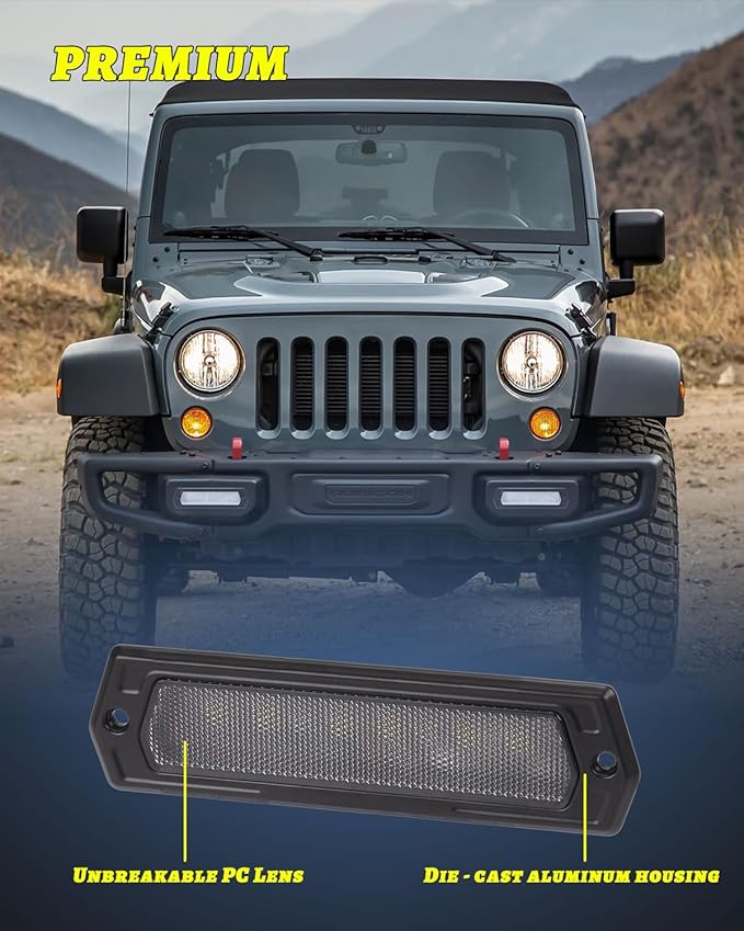 YCHOW-TECH Flush Mount LED Pods 2PCS 7 Inch 120W CREE LED Diffusion Beam Backup Reverse Light Offroad Driving Lights LED Bumper Light Bars with Wiring Harness Kit for Truck Pickup ATV UTV SUV