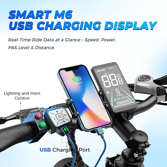Aipas M1 Pro & M2 Pro Electric Bike Combo, 1800W Peak Motor Fat Tire EBikes for Adults, 36MPH Electric mountain Bike with 48V 17.5Ah Battery, 26" x 4.0" All-Terrain Tires, 7 Speed, 85 Miles Long Range