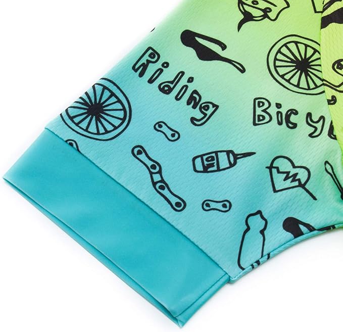 JPOJPO Men's Cycling Jersey Bike Shirt Short Sleeve MTB Summer Clothing Bicycle Tops Jacket S-3XL