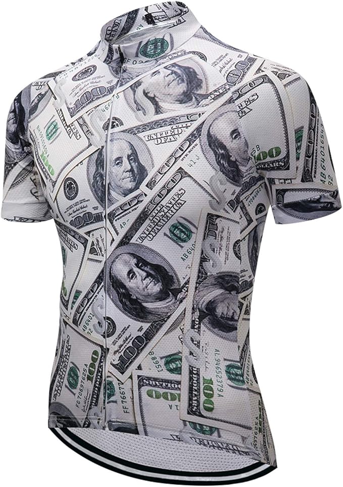 Cycling Jerseys Men Bicycle Short Sleeve Summer Shirt Bike Biking Tops Riding Clothing Flag