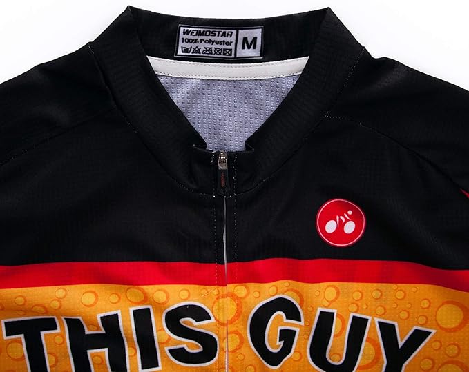 Men's Cycling Jersey Short Sleeve Bike Shirts Bicycle Jacket with Pockets