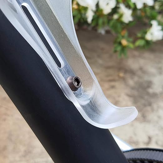 ONIPAX Aluminum Water Bottle Cage Bolts M5 x 16mm Pack of 4 pcs (Grey)