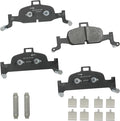Bendix Premium SBC1897 Ceramic Front Brake Pads for Audi A4 2017-2018, allroad 2016-2025, Quattro 2017-2025, A5 2018-2019, Quattro, Sportback 2018-2024, A6 Quattro 2019, 2021-2025, Q5 2018