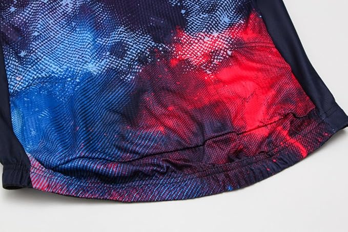 Weimostar Men's Cycling Jersey Men Mountain Bike Jerseys Short Sleeve Tops S-5XL