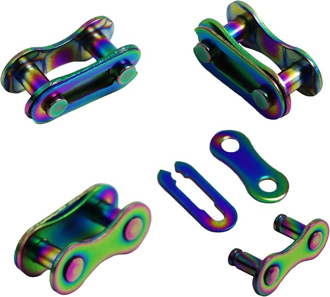 4 Pairs Bicycle Missing Link 1/6/7/8/9/10/11/12 Speed Chain Reusable Steel Bike Chain Link