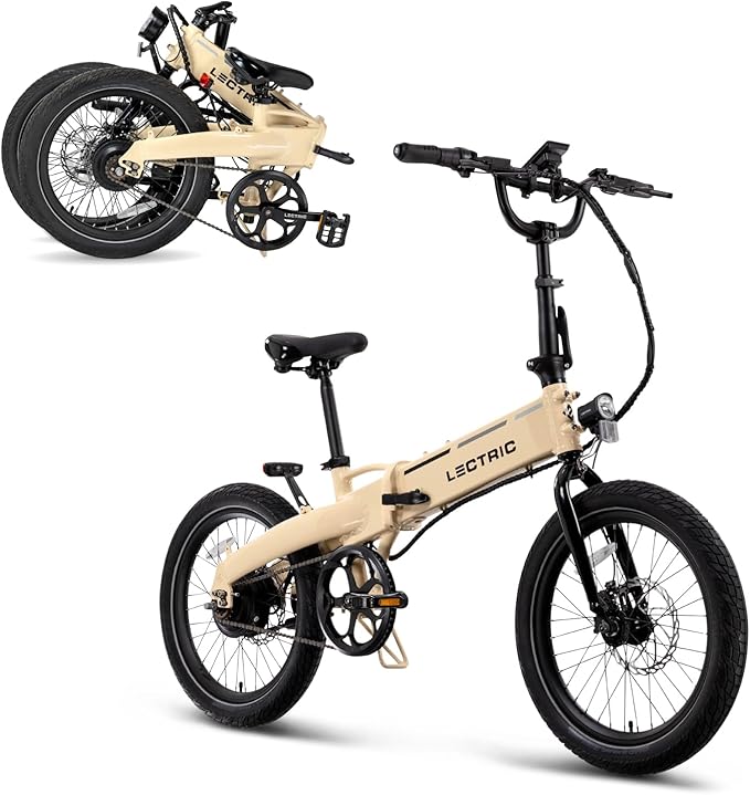 LECTRIC XP™ Lite 2.0 Electric Bike | Adult Folding Bikes - Weighs Only 49lbs | 45 Mile Range w/ 5 Pedal-Assist Levels | 20mph Top Speed - Class 1 and 2 eBike
