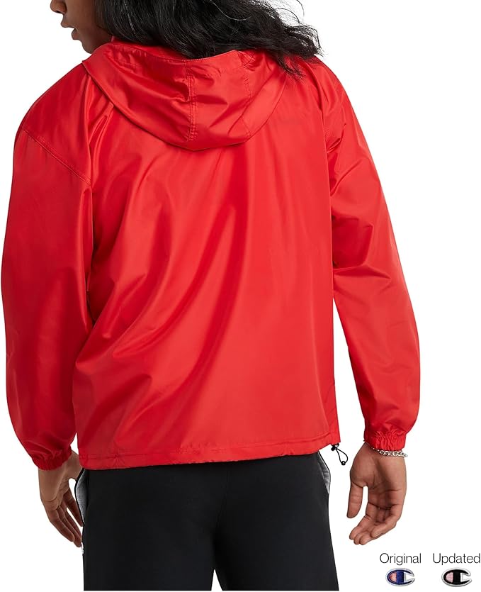 Champion Men's Jacket, Stadium Full-zip Jacket, Wind Resistant, Water Resistant Jacket for Men