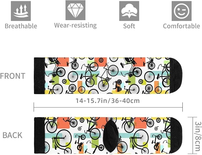 Novelty Crew Socks Crazy Socks For Women & Men