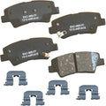 Bendix Premium SBC1313 Ceramic Rear Brake Pads for Hyundai Accent 2012, Azera 2011-2010, Elantra 2010, Sonata 2010-2008, Kia Amanti 2009-2007, Rio 2012, Soul 2013-2010