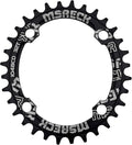 Round Oval Chainring 104 BCD 32T 34T 36T 38T 40T 42T 44T 46T 48T 50T 52T Narrow Wide Single Chain Ring for Road Bikes, Mountain Bikes, BMX MTB Bike