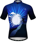 Men's Cycling Jersey Short Sleeve Bike Shirts Bicycle Jacket with Pockets
