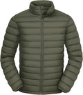Men's Lightweight Packable Puffer Jacket Insulated Warm Winter Jackets Puffy Coat for Ski Hiking Travel