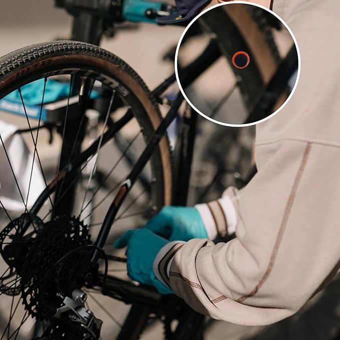 96 Pcs Bike Bicycle Tire Patches, Not Self Adhesive Rubber Patch, Outdoor Cycling Bicycle Tire Tool, Bicycle Inner Tube Puncture Patch for All Inflatable Inner Tubes in Road Emergency