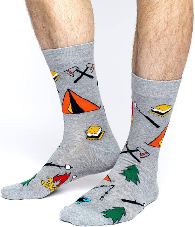 Good Luck Sock Novelty Crew Socks for Adults - For Men, Women and Teens