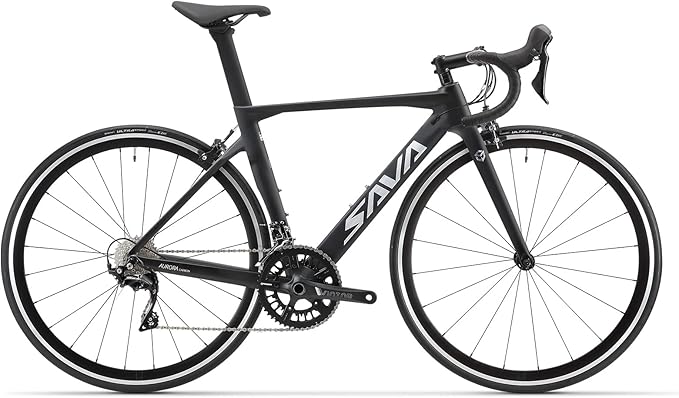 SAVADECK Carbon Road Bike, Windwar5 Carbon Fiber Frame 700C 25C Tire Racing Bicycle with Shimano 105 22 Speed Groupset Ultra-Light Bicycle for Men/Women