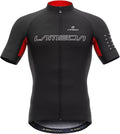 LAMEDA Men's Cycling Jersey Breathable Lightweight Short Sleeve Elastic Pro Road Bike Shirt Full Zip