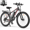 2000W Electric Bike for Men Women 48V 17.5Ah Battery, 29'' Fast Ebike,Max 34 Mph to 80 Miles, Front Suspension Class 3, Snow Off Road Commuter Mountain E-Bike for Adults