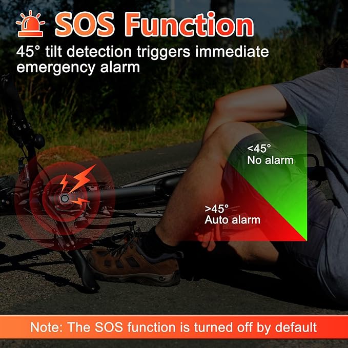 113dB Bike Alarm,Motorcycle Alarm,Burglar Vibration Motorcycle Bicycle Alarm Security System IP65 Waterproof, Suitable for Scooter Vehicle Trailer Car Door Window Electric Bike Accessories, 9PC