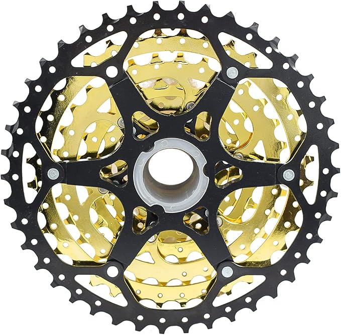 VG SPORTS 8/9/10/11/12 Speed Ultra-Light Bike Cassette for Mountain Bike 11-40T/11-42T/11-46T/11-50T/11-52T MTB Cassette Lightweight Aluminum Bracket Cassette