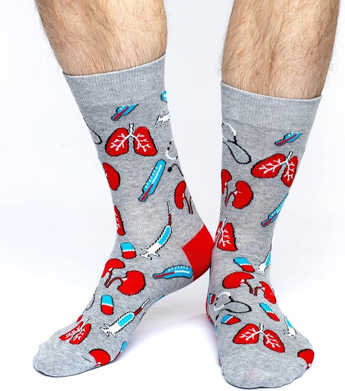 Good Luck Sock Novelty Crew Socks for Adults - For Men, Women and Teens