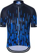 Weimostar Men's Cycling Jersey Short Sleeve Bike Clothing Multicolored Diamond